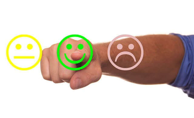 three head emoji with different emotion