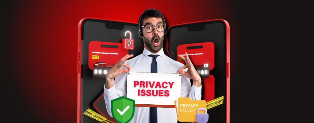 man in privacy issues