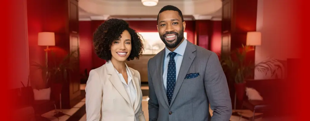 Two professional agents which are included in the benefits of outsourcing