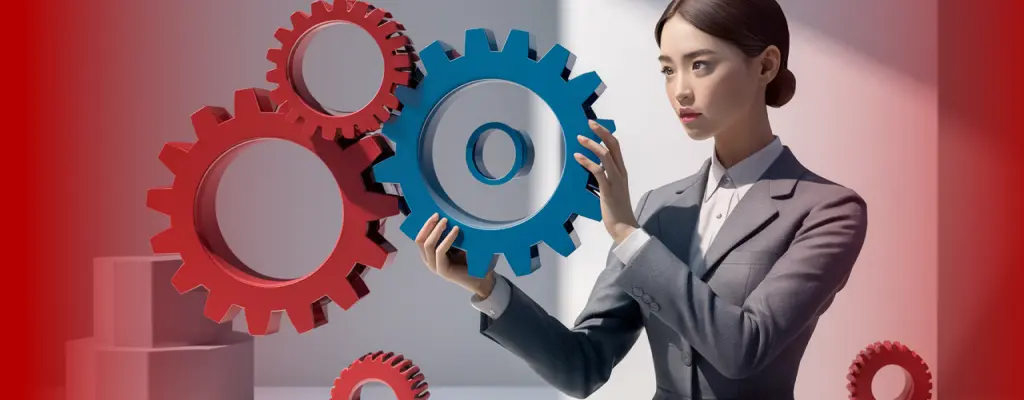 A representative depicting how businesses transition and integrate BPO solutions into their operations